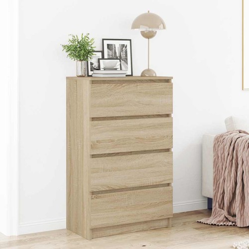 Buffet gris béton 60x35x98 - gris,