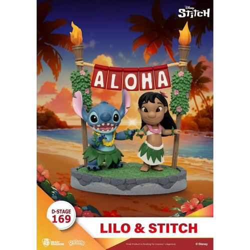 Beast kingdom disney lilo - kingdom, &