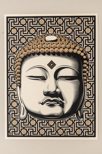Cryptik buddha signed - -,