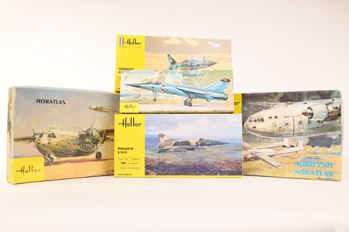Heller lot 5 maquettes - un, de