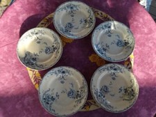 5 Assiettes Plate Terre Fer