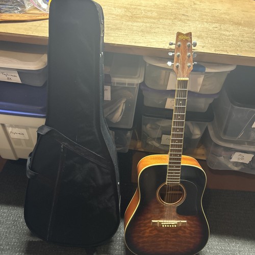 Washburn d10qsb sunburst - d10qsb,
