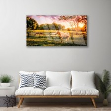 Image sur verre acrylique