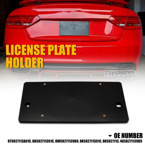 Rear license plate tag mount - rear,