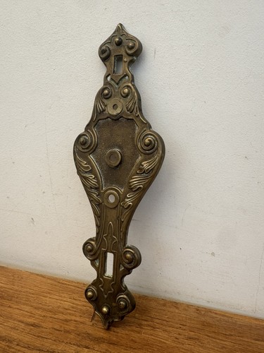 Ancienne plaque serrure - plaque, serrure/