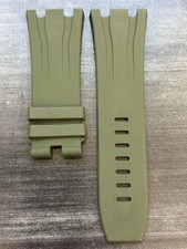 Audemars Piguet Plongeur Vert Caoutchouc Sangle 30x24MM (Pour 44MM Ap Offshore)