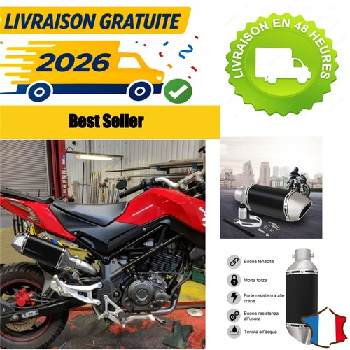 Silencieux moto universel - silencieux,