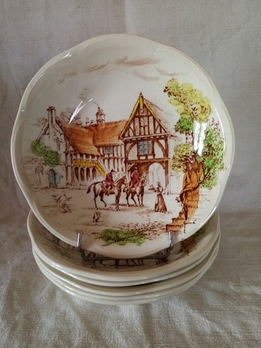 Gien assiettes creuses - ,