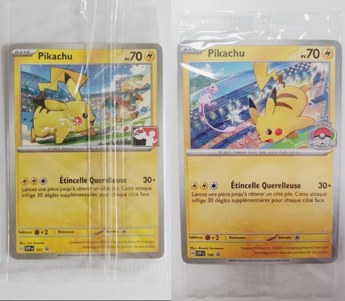 Carte pokémon pikachu svp 101 - carte,