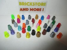 2x LEGO® Part 4589b - Cone 1x1 Top Groove - Choose Color