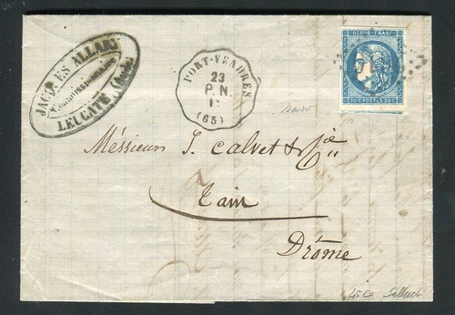 Rare lettre leucate pour - lettre,