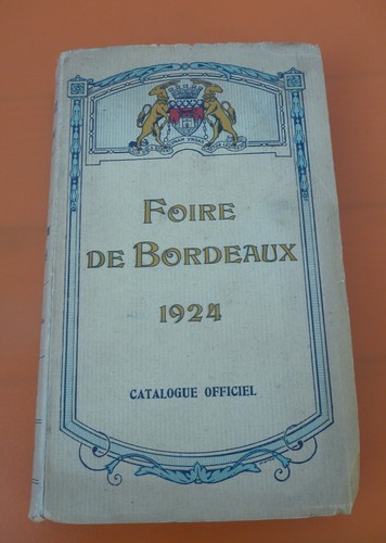 Foire bordeaux 1924 - foire,