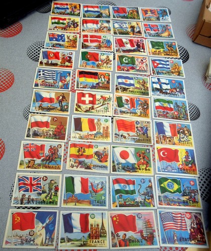 Cartes jeu des drapeaux - ,