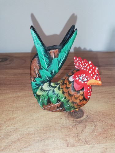 Petite poule coq ethnique - , en