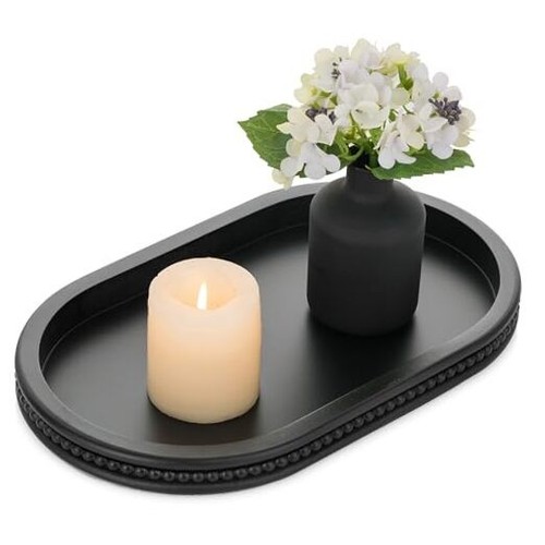 Beaded decorative tray decor - beaded,
