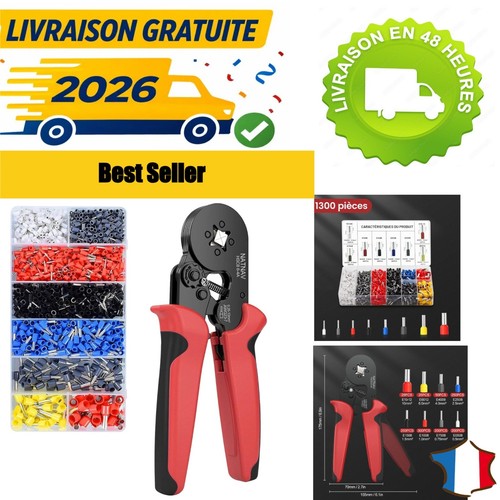 Pince sertir 1300 cosses - pince,