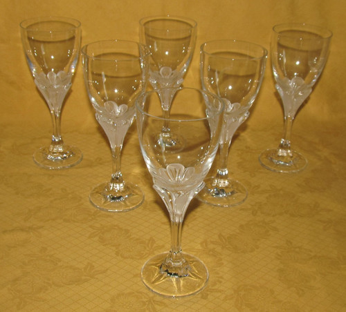Série verres vin en - série, 6