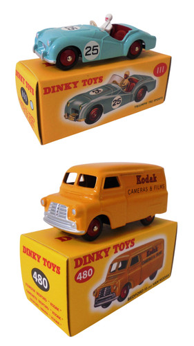 Lot dinky toys triumph - de, 2