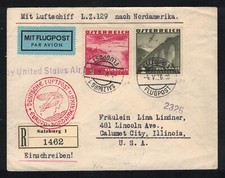 Zeppelin LZ129 Autriche-USA