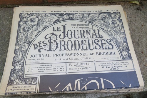 Journal des brodeuses lot - journal,