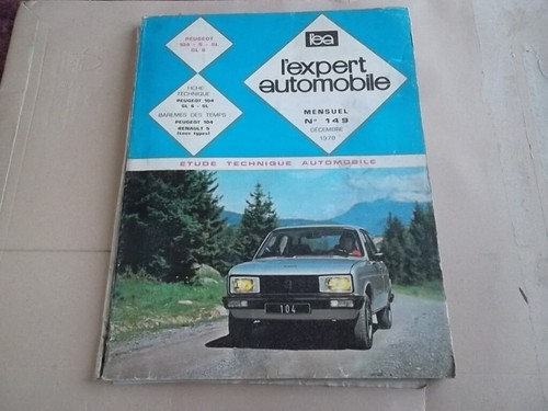Revue technique peugeot 104 - ,