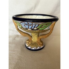 Antique Amphora Czech Art Deco ceramic pottery vase, 1920s