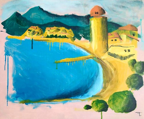 Art contemporain acrylique - art,