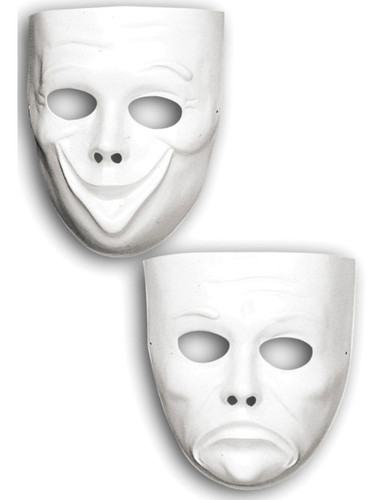 Comédie tragédie masques - comédie,