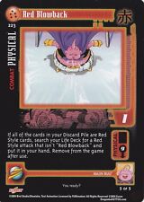 Red Blowback  CCG TCG Card DBGT Dragon Ball GT 5 Stars