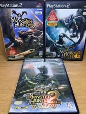 Jeu PS2 Monster Hunter & 2 DOS