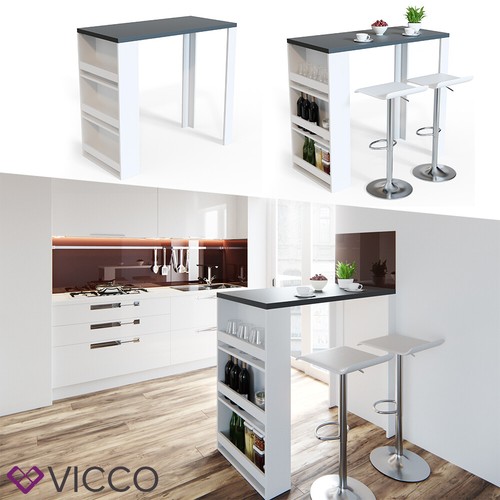 Vicco table bar avec - vicco,