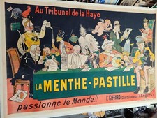 Ancienne affiche publicitaire