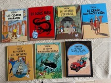 TINTIN SERIE DE 7 ALBUMS