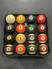 Antique US Complete Vintage American Billiard Ball Game