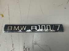 BMW Airhead R100/7  Starter Cover Badge Emblem - Original - OEM