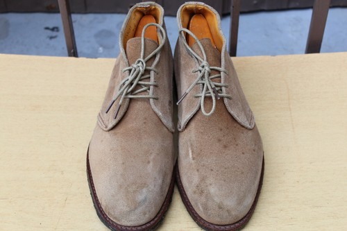 Chaussure boots trickers - trickers, daim