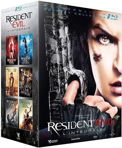 Coffret bluray resident evil - coffret,