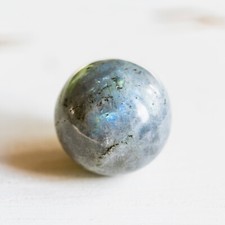 Boule LABRADORITE 25 mm Pierre naturelle Lithothérapie Sphère Énergie