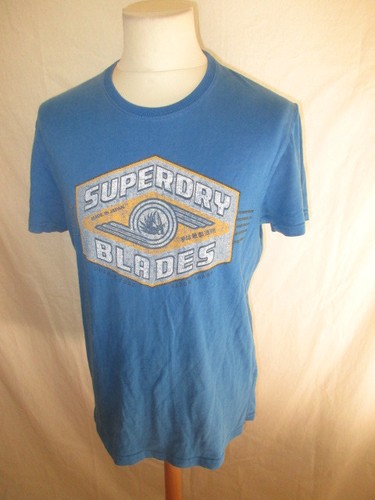 Shirt superdry bleu - bleu, taille