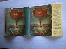 JULES VERNE CINQ SEMAINE EN BALLON ILLUSTRATIONS ANDRE COLLOT ED HACHETTE 1943
