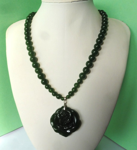 Collier jade jadéite - collier, en