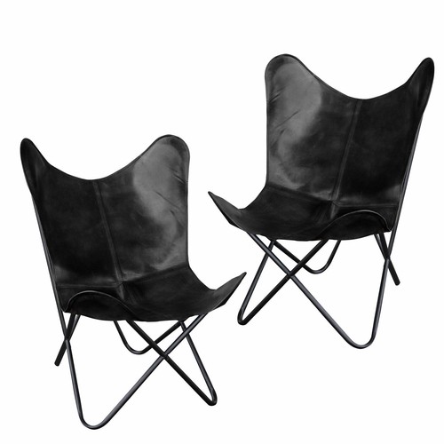 Lot chaises papillon en - 2,