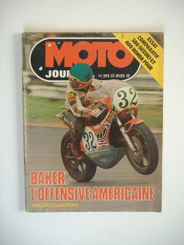 Moto journal 292 honda - journal, 400