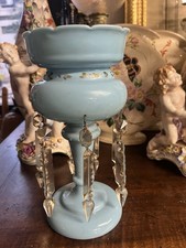 PORTE ANANAS EN OPALINE BLEUE