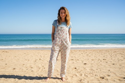 Yak yeti white overalls - &, with