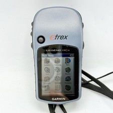 Garmin eTrex Legend HCx GPS Handheld Personal Navigator Tested Works Blue