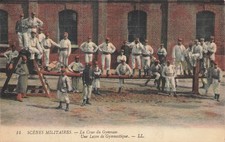 CP MILITARY SCENES GYMNASTIC COURT LECON GYMNASTICS - 38617