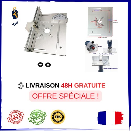 Plaques insertion table - plaques,