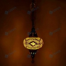 Lampe suspendue au plafond en