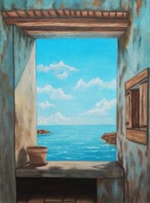 Peinture, tableau paysage